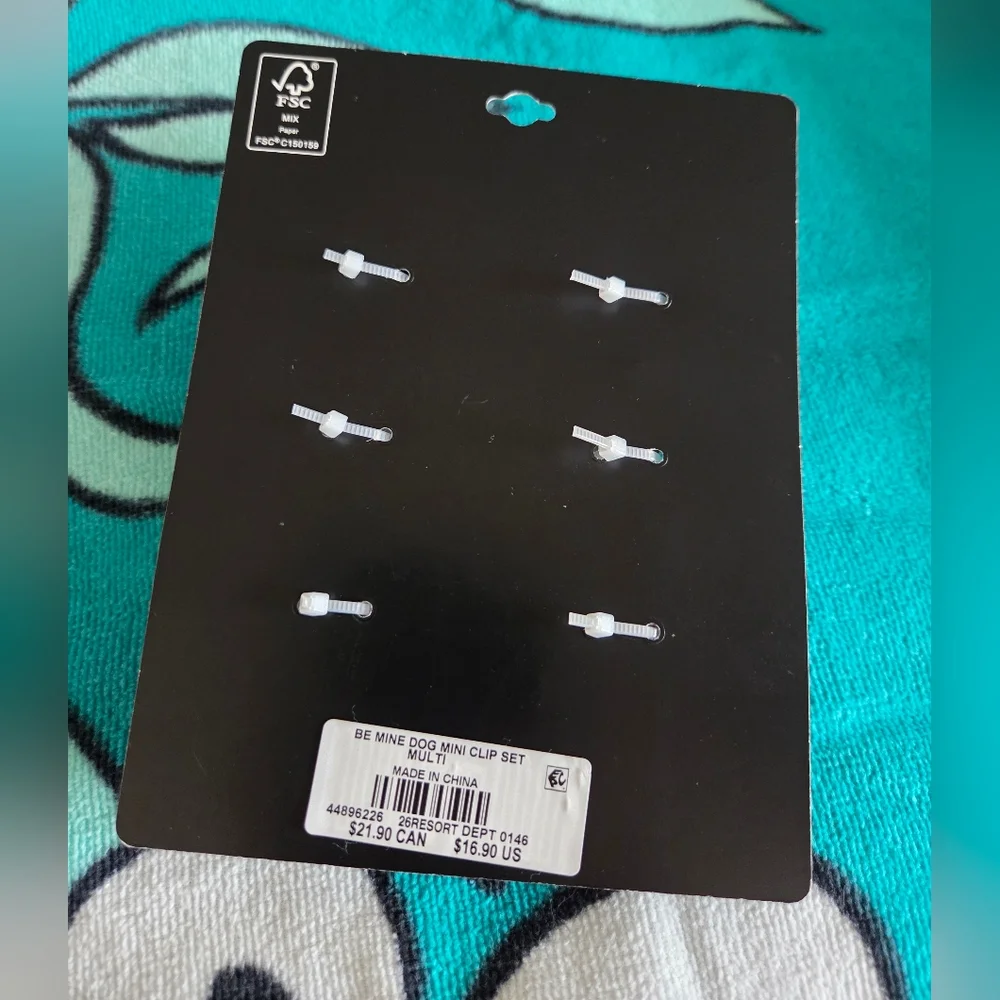 Torrid Be Mine Dog Mini Clip Set - Picture 5 of 5